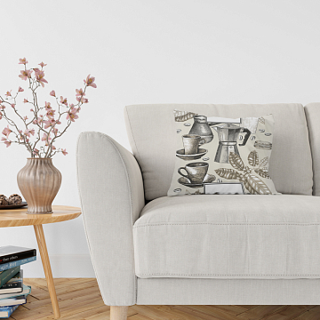 Рогожка 150 см наб арт. 904 29246-1 Кофейный аромат